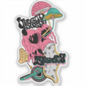 Schmelzkleber Aufkleber (Vorderseite)