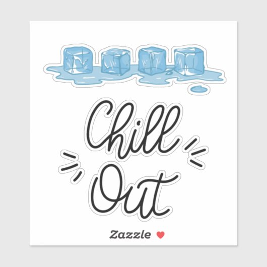 Schmelzkuben-Aufkleber Aufkleber (Blatt)