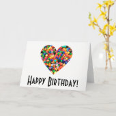 Schmelzperle Lover Geburtstag Karte (Gelbe Blume)