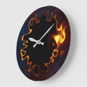 Schmelzring Große Wanduhr (Winkel)