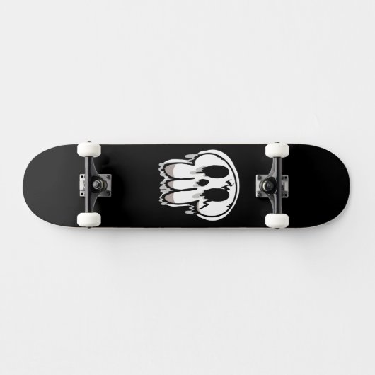 Schmelzschädel Skateboard (Horizontal)