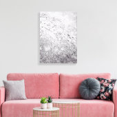 Schmelzschnee Leinwanddruck (Insitu (Wohnzimmer))