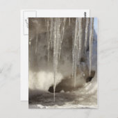 Schmelzschnee Postkarte (Vorne/Hinten)