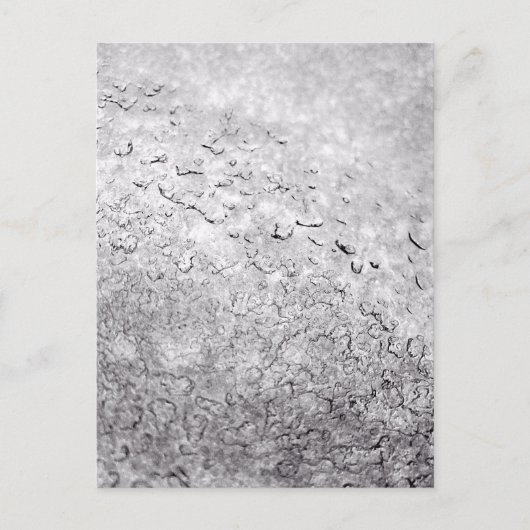 Schmelzschnee Postkarte (Vorderseite)
