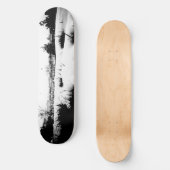 Schmelzschnee Skateboard (Vorderseite)