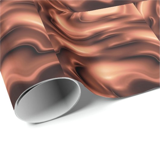 Schmelzschokolade Geschenkpapier (Rolleneckpunkt)