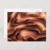 Schmelzschokolade Postkarte (Vorne/Hinten)