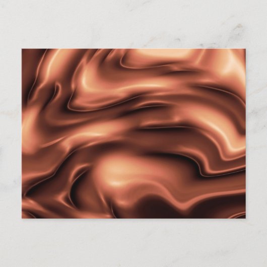 Schmelzschokolade Postkarte (Vorderseite)