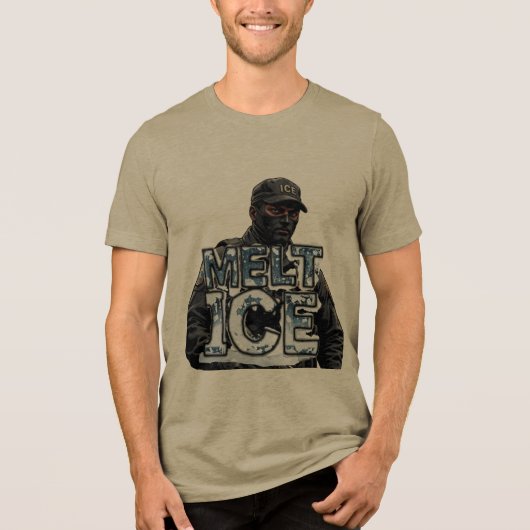 Schmelzt ICE Tri-Blend Shirt (Vorderseite)