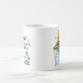 Schmelztablette | Gemütlicher Einhorn Winter Kaffeetasse (Mittel)