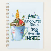 Schmelztablette | Gemütlicher Einhorn Winter Planer (Vorderseite)