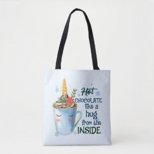 Schmelztablette   Gemütlicher Einhorn Winter Tasche