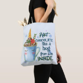 Schmelztablette | Gemütlicher Einhorn Winter Tasche (Von Nahem)