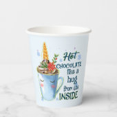 Schmelztablette Pappbecher (Rückseite)