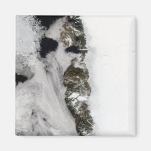 Schmelzwasserteiche entlang Grönlandwestküste Magnet