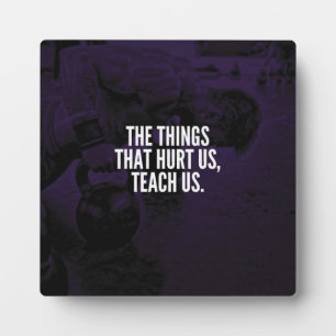 Schmerz - Ausarbeiten inspirierender Wörter - Kett Fotoplatte