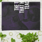 Schmerz - Ausarbeiten inspirierender Wörter - Kett Geschirrtuch (Gefaltet)