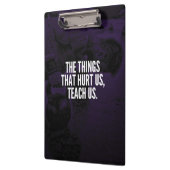 Schmerz - Ausarbeiten inspirierender Wörter - Kett Klemmbrett (Links)