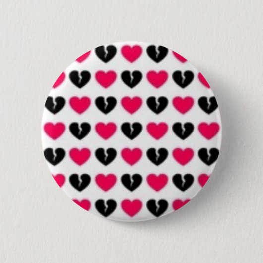 Schmerz-/defekte Herz-Knopf Button (Vorderseite)