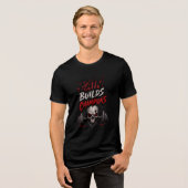 🖤 Schmerz formt Champions Tri-Blend Shirt (Vorderseite voll)