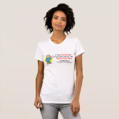 Schmerz im Hals-Damen-Shirt T-Shirt (Vorne ganz)