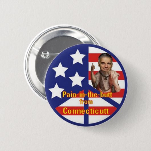 Schmerz-in-d-Hintern Nader-Knopf Button (Vorne & Hinten)