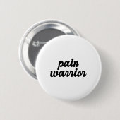 Schmerz Krieger Crps Bewusstsein Monat Chronische Button (Vorne & Hinten)