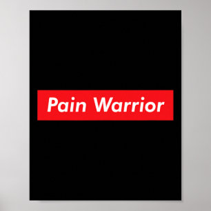 Schmerz Krieger Crps Bewusstsein Monat Rsd Chronis Poster