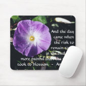 Schmerz und Risiko - Anais Nin - mousepad (Mit Mouse)