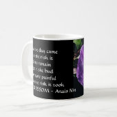 Schmerz und Risiko - Anais Nin - Tasse (Vorderseite Links)
