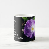 Schmerz und Risiko - Anais Nin - Tasse (Mittel)