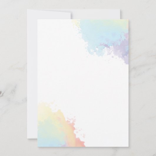 Schmerz und Sip Erwachsene Geburtstag Einladung (Rückseite)