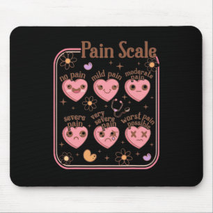 Schmerzbewertung Valentinstag Lustiges Weihnachten Mousepad