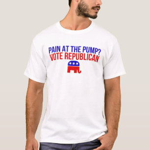 Schmerzen bei der Abstimmung über den Pump Republi T-Shirt