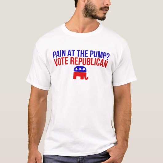 Schmerzen bei der Abstimmung über den Pump Republi T-Shirt (Vorderseite)