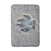 SCHMERZEN IM SAND BADEMATTE (Vorderseite Vertikal)