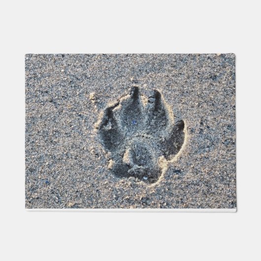 SCHMERZEN IM SAND FUßMATTE (Vorderseite)