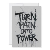 Schmerzen in Power verwandeln