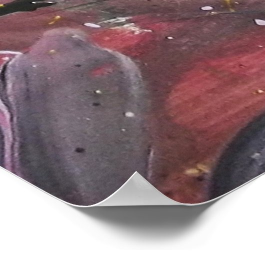 Schmerzen Poster (Ecke)