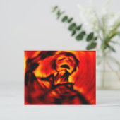 Schmerzen Postkarte (Stehend Vorderseite)