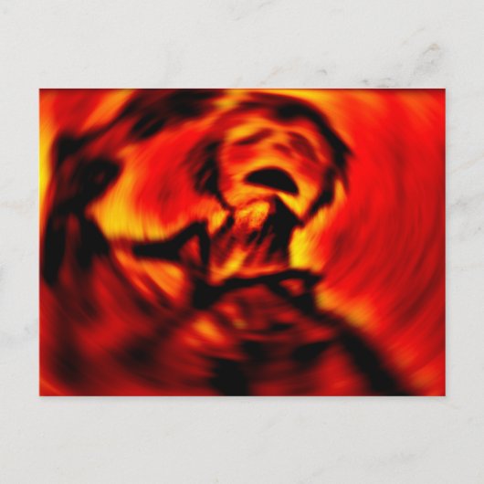 Schmerzen Postkarte (Vorderseite)