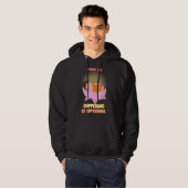 Schmerzen sind unvermeidlich Buddha Humorisch Hoodie (Vorne ganz)