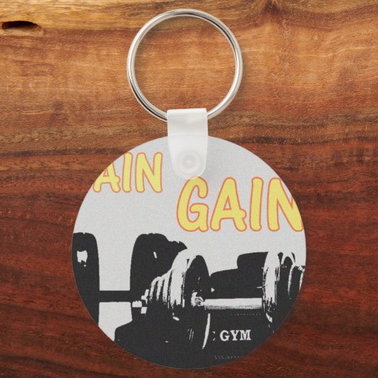 Schmerzen und Schmerzen Schlüsselanhänger (Vorderseite)