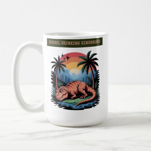 Schmerzender Kopf Kaffeetasse (Links)