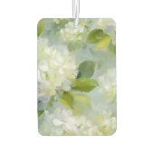 Schmerzhaftes Hydrangea-Muster Autolufterfrischer (Rückseite)