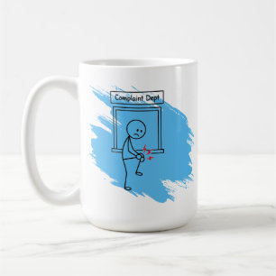Schmerzhumor Beschwerde benutzerdefinierte Bedingu Kaffeetasse