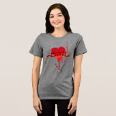 Schmerzlich Dein Tri-Blend Shirt (Vorderseite voll)