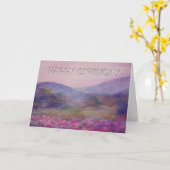 schmerzlicher Sommernachmittag Geburtstag Karte (Gelbe Blume)