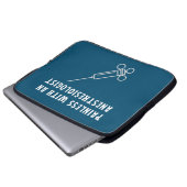 Schmerzlos mit einem Anästhesisten, Anästhesiologi Laptopschutzhülle (Vorne Knopf)
