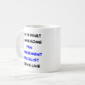 Schmerzmanagementspezialist, phantastisch kaffeetasse (Vorderseite Links)